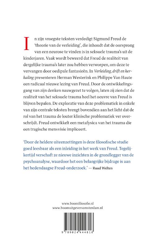 Achterkant van Verleiding, drift en herhaling