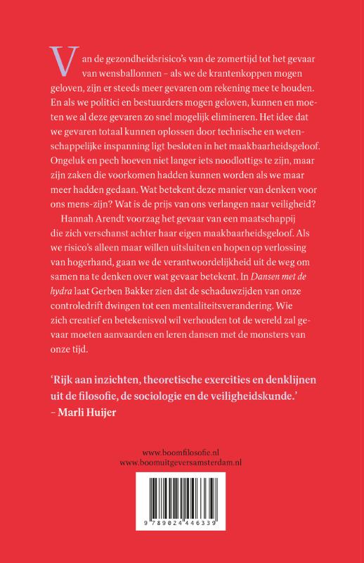 Achterkant van Dansen met de hydra