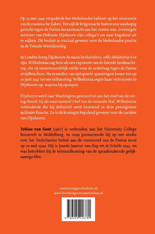 Achterkant van De minister en de majesteit