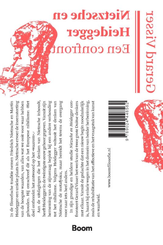 Achterkant van Nietzsche & Heidegger