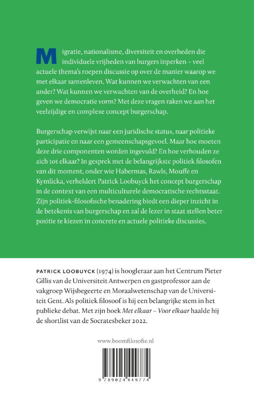 Achterkant van Burgerschap