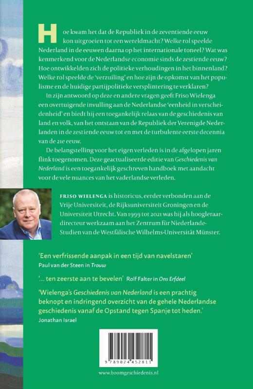 Achterkant van Geschiedenis van Nederland