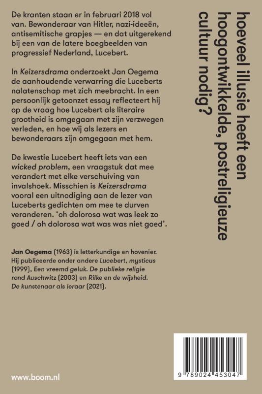 Achterkant van Keizersdrama