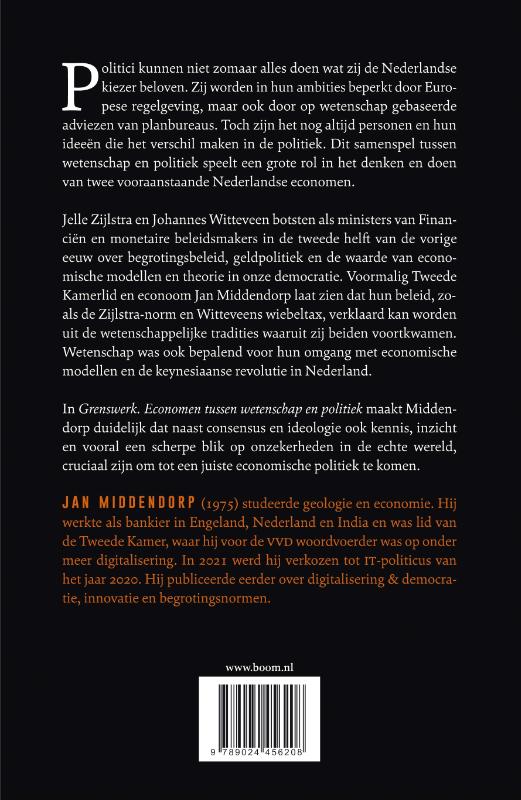 Achterkant van Grenswerk