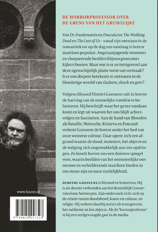 Achterkant van In de ogen van Medusa