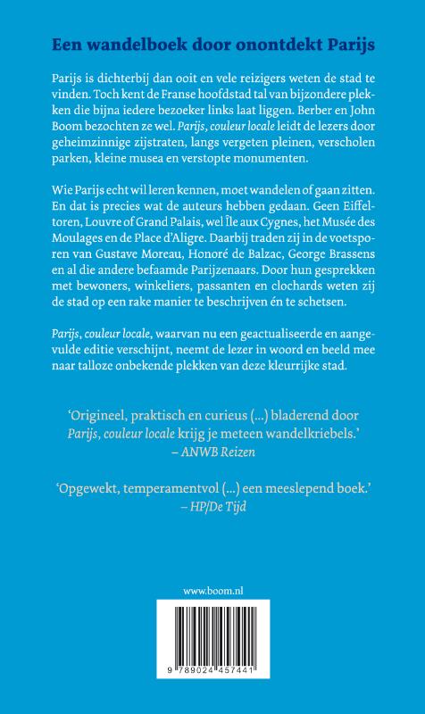 Achterkant van Parijs, couleur locale