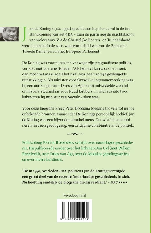 Achterkant van ‘Als het niet kan zoals het moet…’
