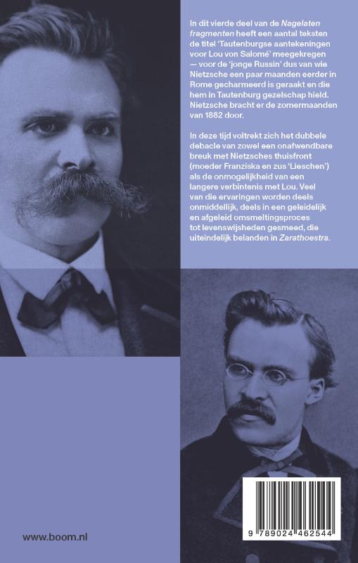 Achterkant van Nagelaten fragmenten deel 4