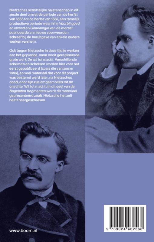 Achterkant van Nagelaten fragmenten deel 6