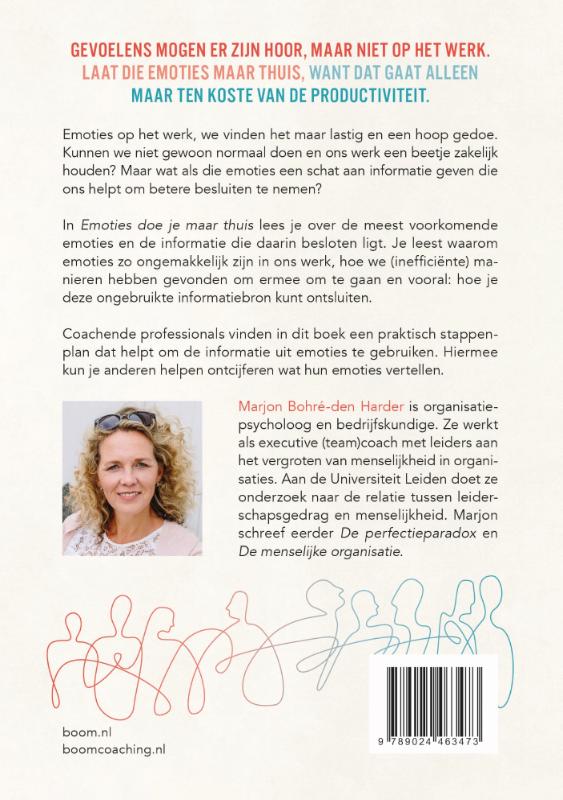 Achterkant van Emoties doe je maar thuis
