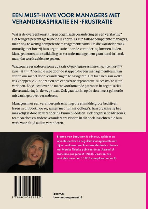 Achterkant van Organisatieverandering: hoe moeilijk kan het zijn?!
