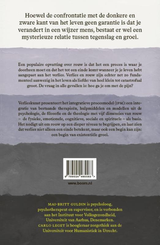 Achterkant van Verlieskunst