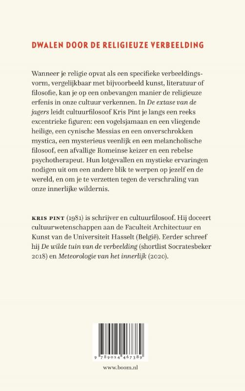 Achterkant van De extase van de jagers