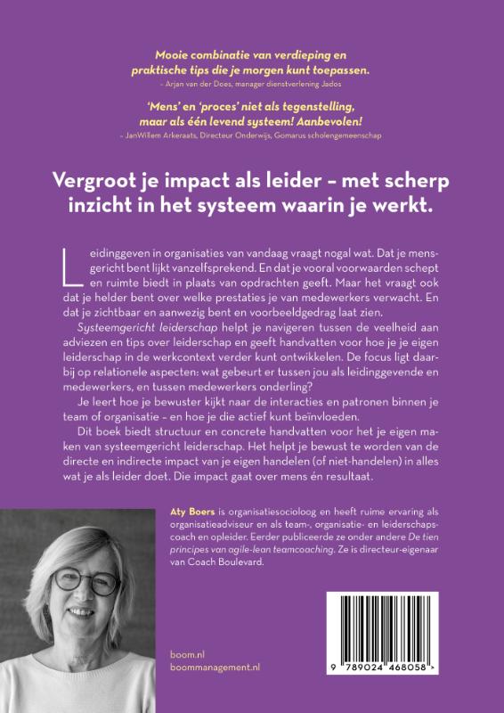 Achterkant van Systeemgericht leiderschap