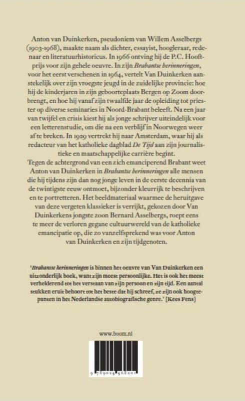 Achterkant van Brabantse herinneringen