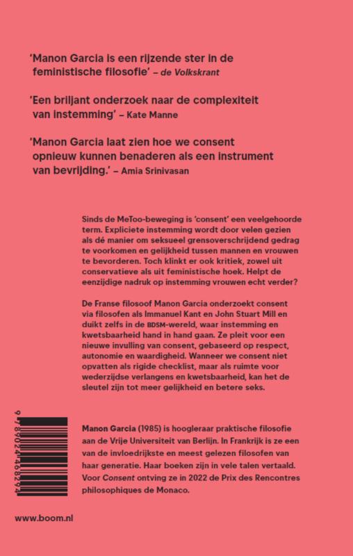 Achterkant van Consent