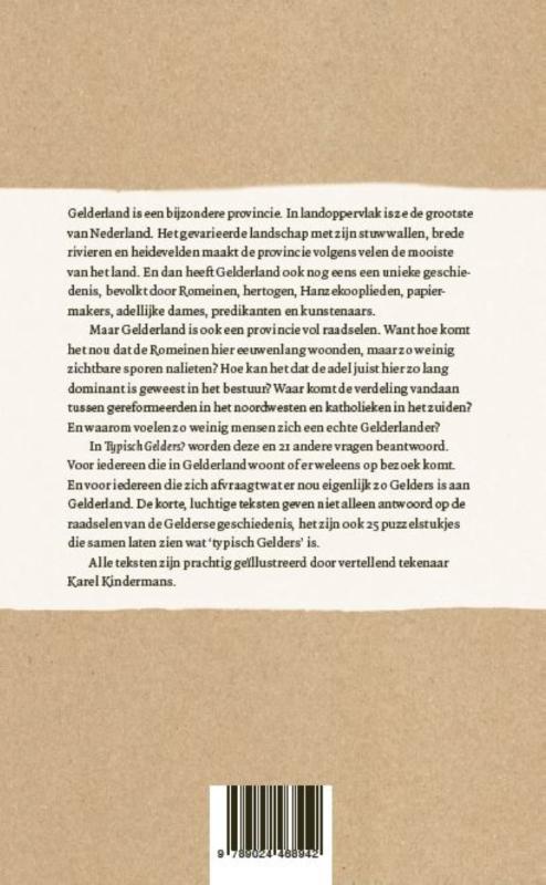 Achterkant van Typisch Gelders?