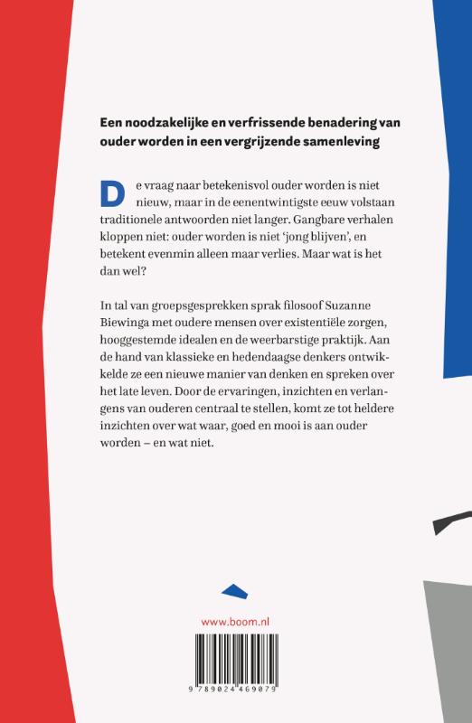 Achterkant van Ouder worden als ervaring