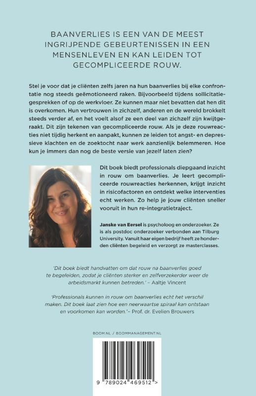 Achterkant van Van de baan