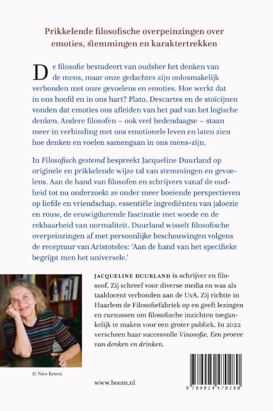 Achterkant van Filosofisch gestemd