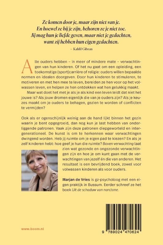 Achterkant van Boven verwachting