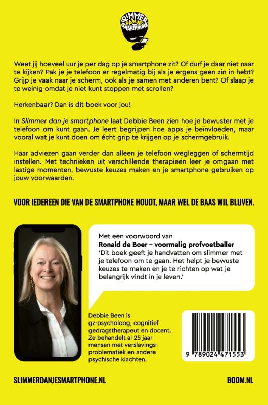 Achterkant van Slimmer dan je smartphone