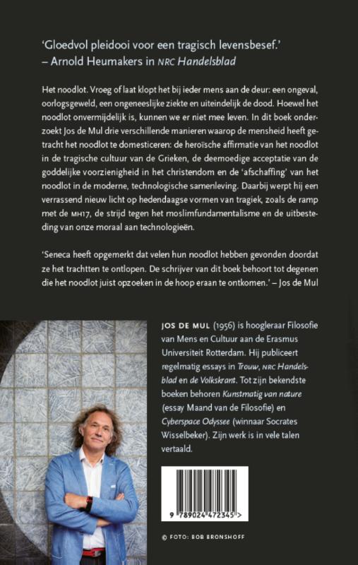Achterkant van De domesticatie van het noodlot