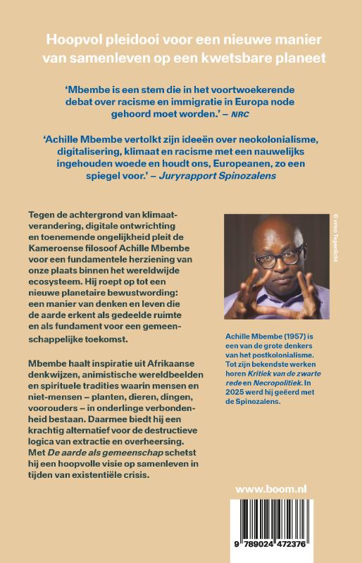 Achterkant van De aarde als gemeenschap