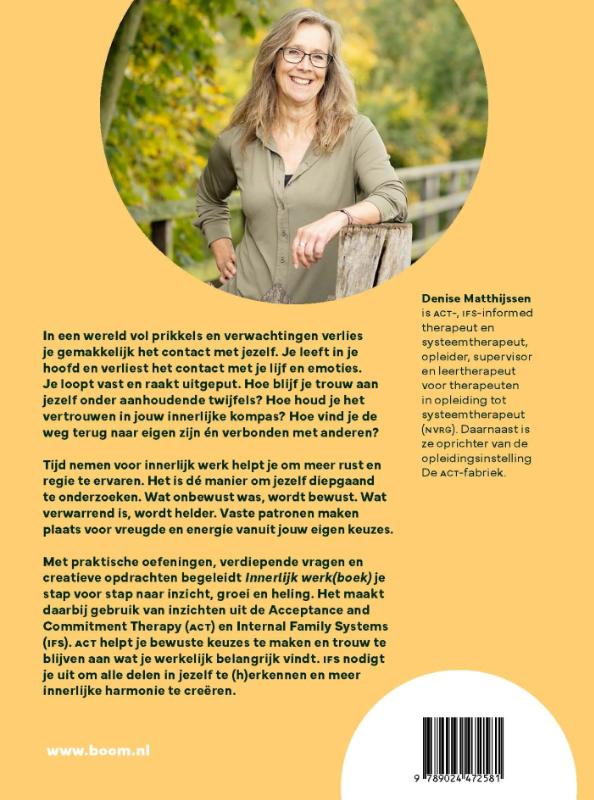Achterkant van Innerlijk werkboek