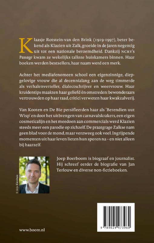 Achterkant van Beter bekend als Klazien uit Zalk