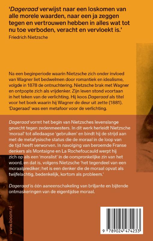 Achterkant van Dageraad