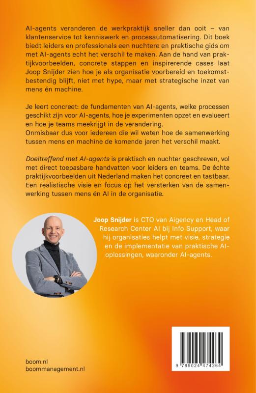 Achterkant van Doeltreffend met AI-agents