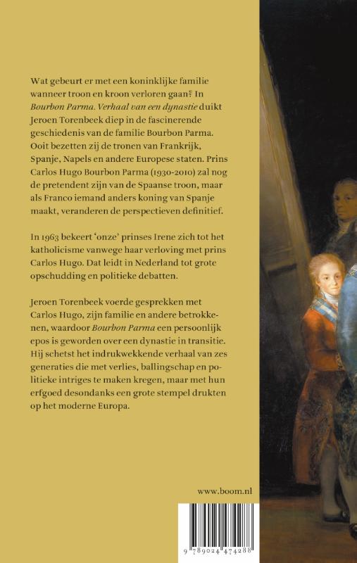 Achterkant van De Bourbon Parma