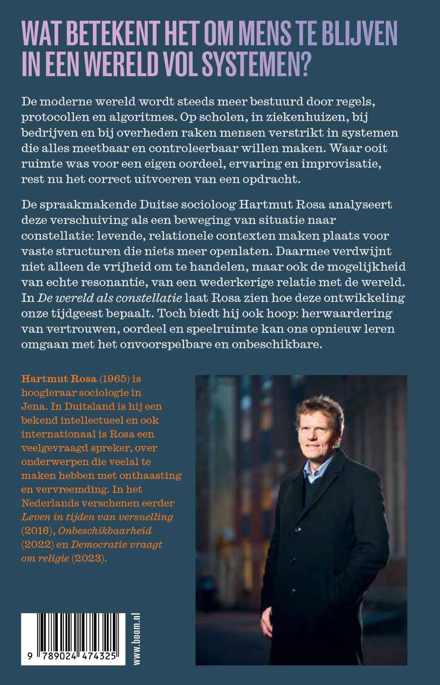 Achterkant van De wereld als constellatie