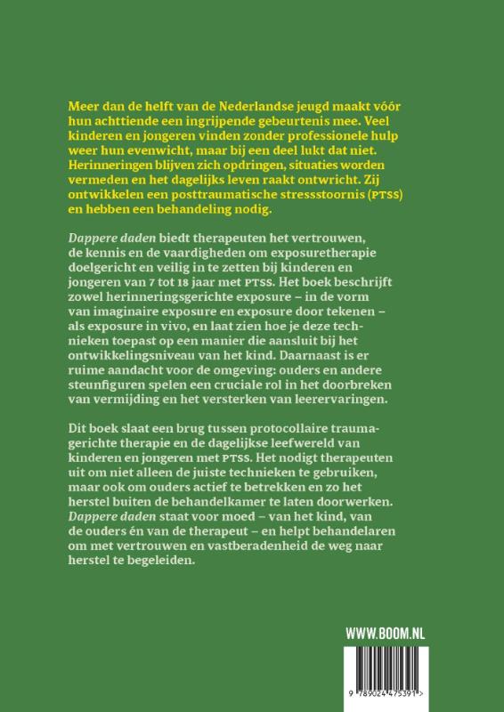 Achterkant van Dappere daden