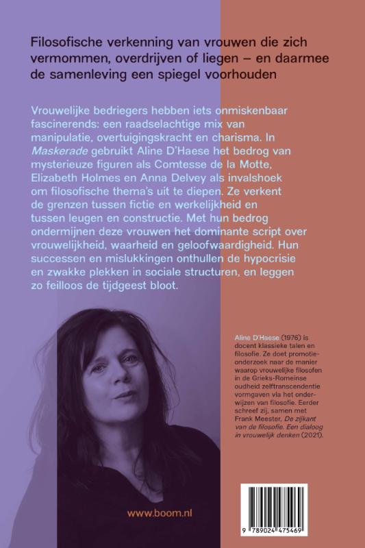 Achterkant van Maskerade