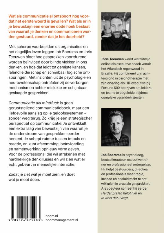Achterkant van Communicatie als mindfuck