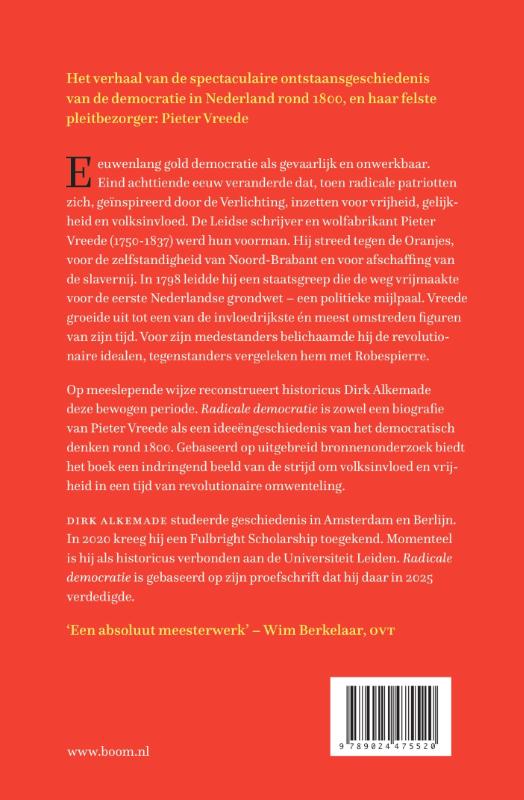 Achterkant van Radicale democratie