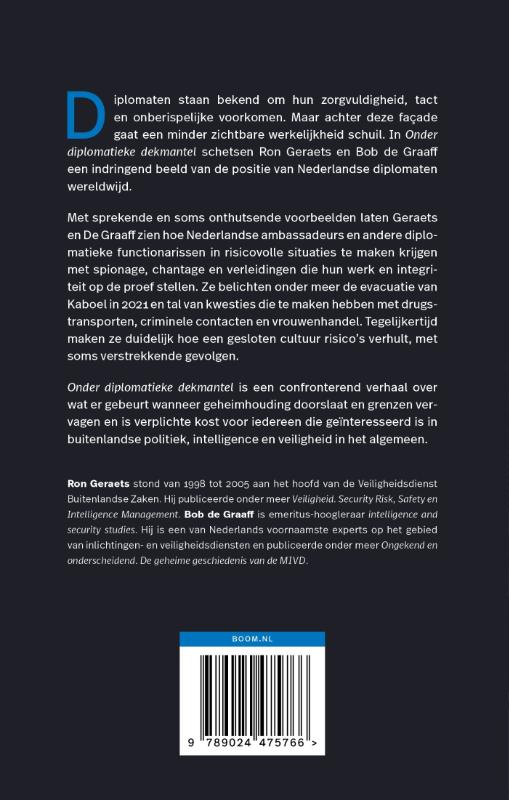 Achterkant van Onder diplomatieke dekmantel