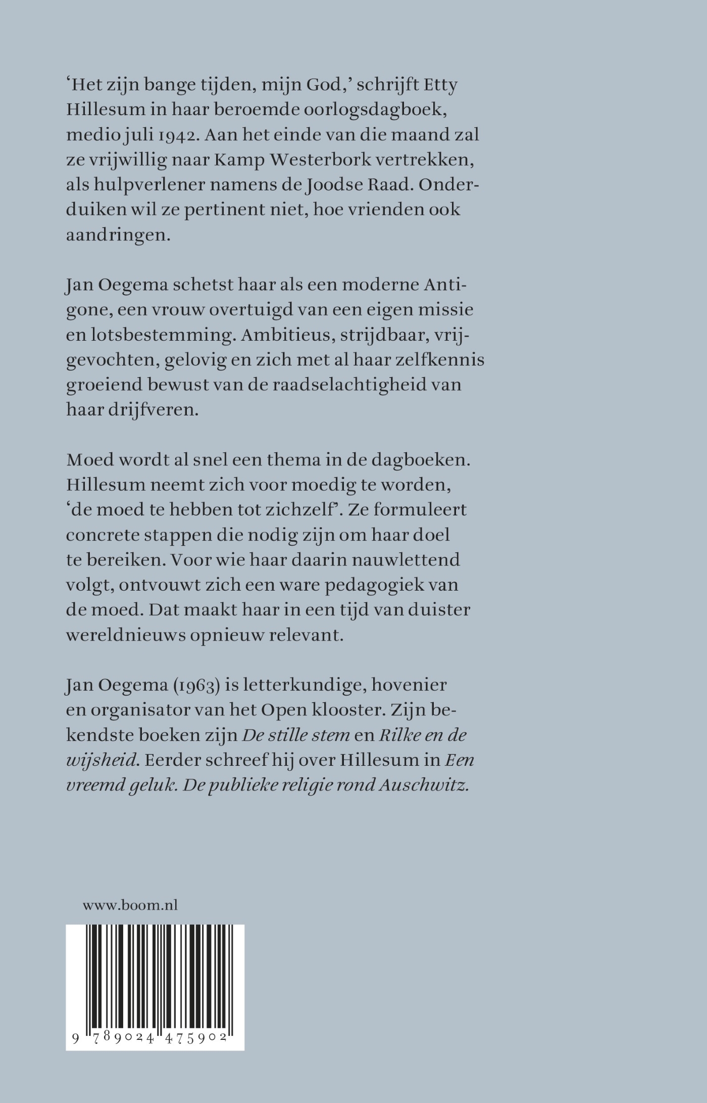 Achterkant van Een apart soort moed