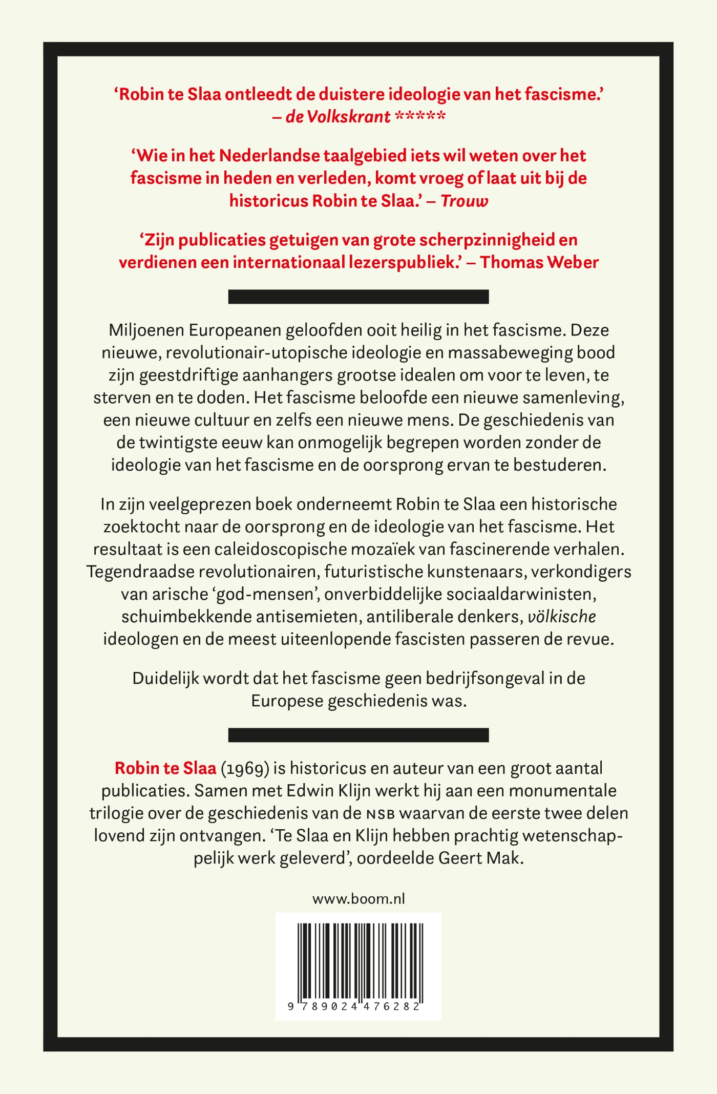 Achterkant van Fascisme