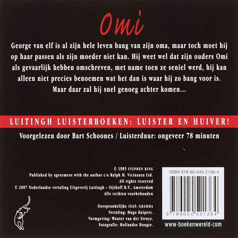 Achterkant van Omi