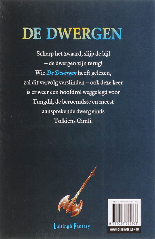 Achterkant van deel 2: De strijd van de dwergen