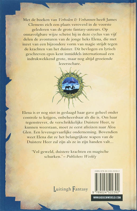 Achterkant van 2 Boek der stormen midprice