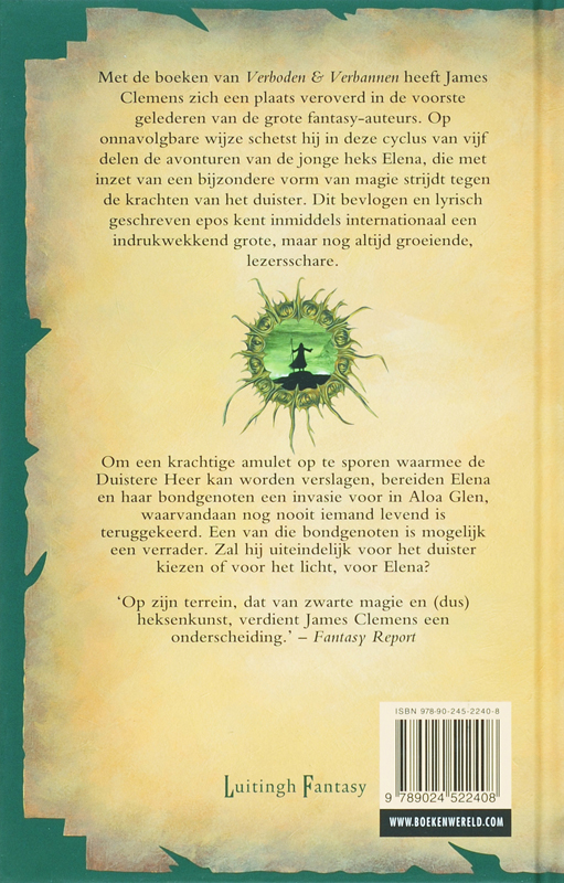 Achterkant van 3 Boek der wraak midprice