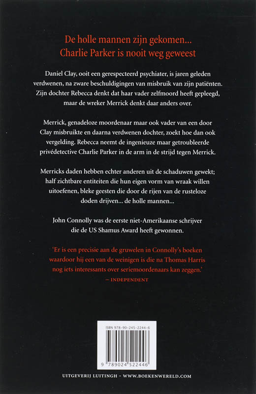 Achterkant van De rustelozen
