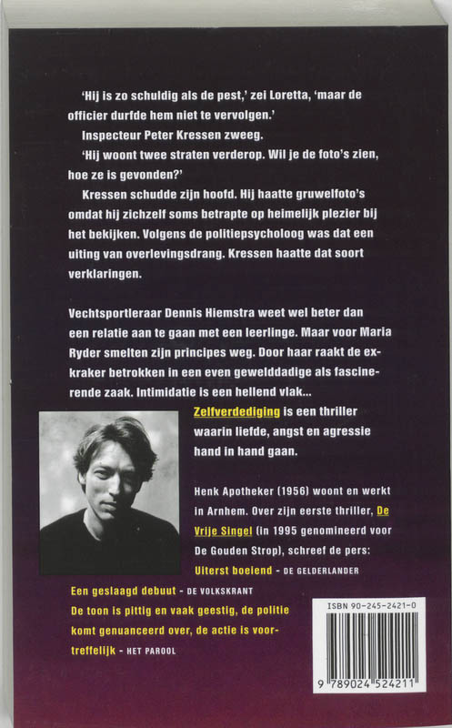 Achterkant van Zelfverdediging