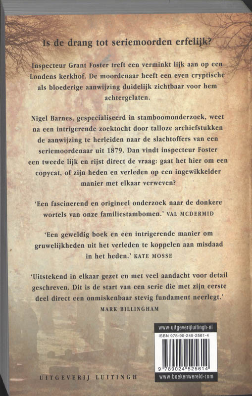 Achterkant van Bloedlijn