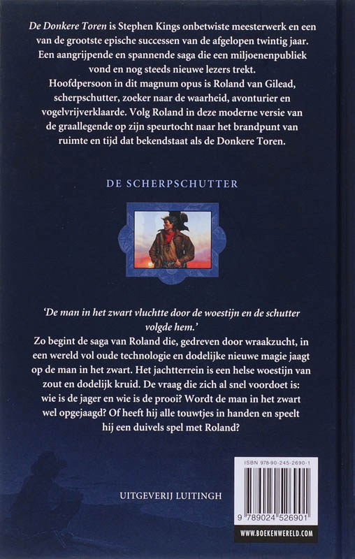 Achterkant van De scherpschutter