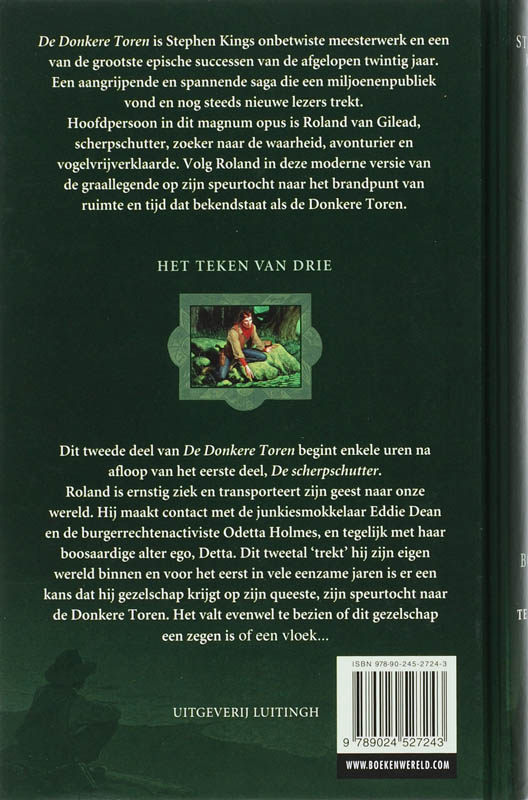 Achterkant van Het teken van drie